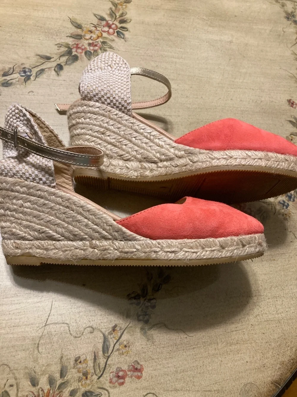Gaimo espadrilles coral